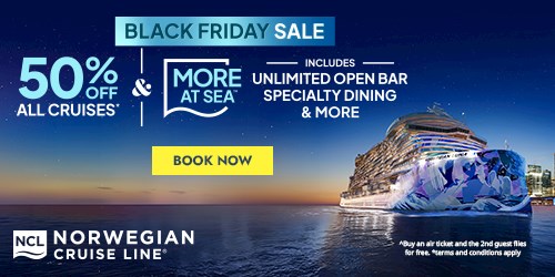 NCL 50% off  blk fri exp 12/3